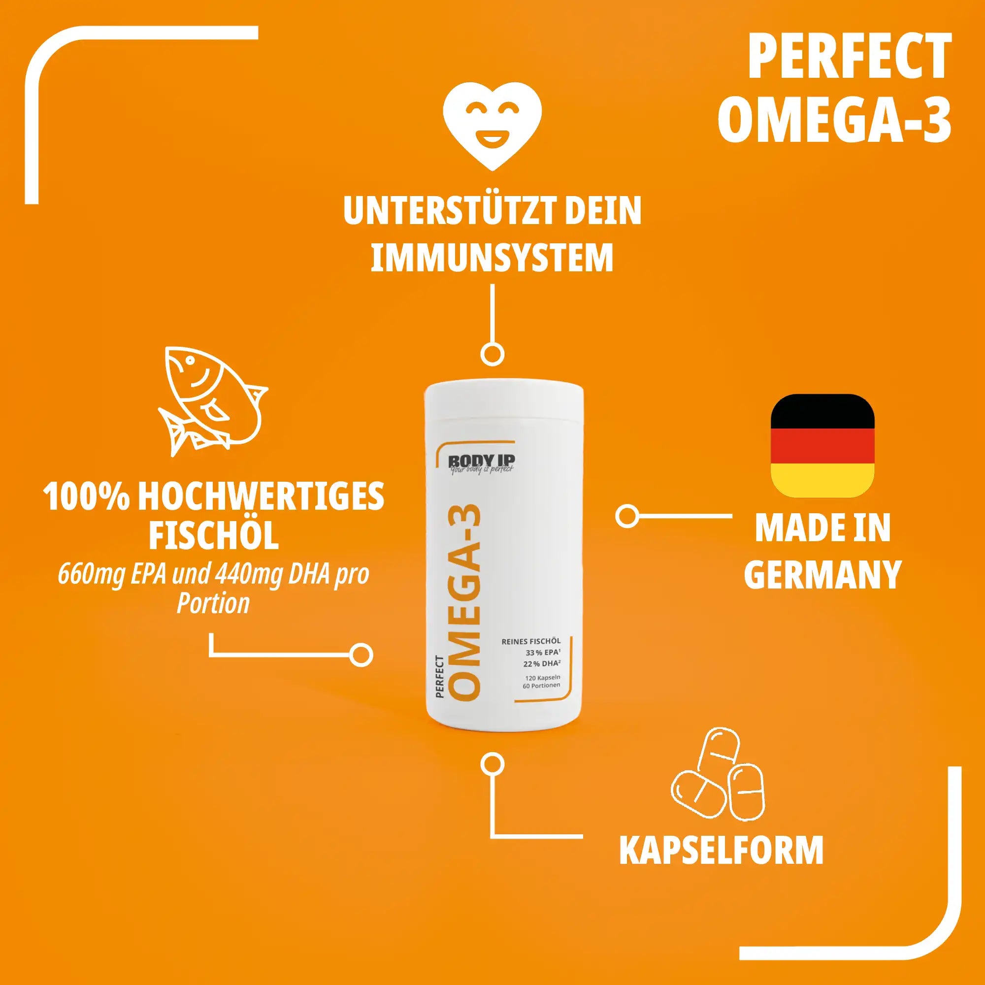 Perfect Omega-3, 120 Kapseln