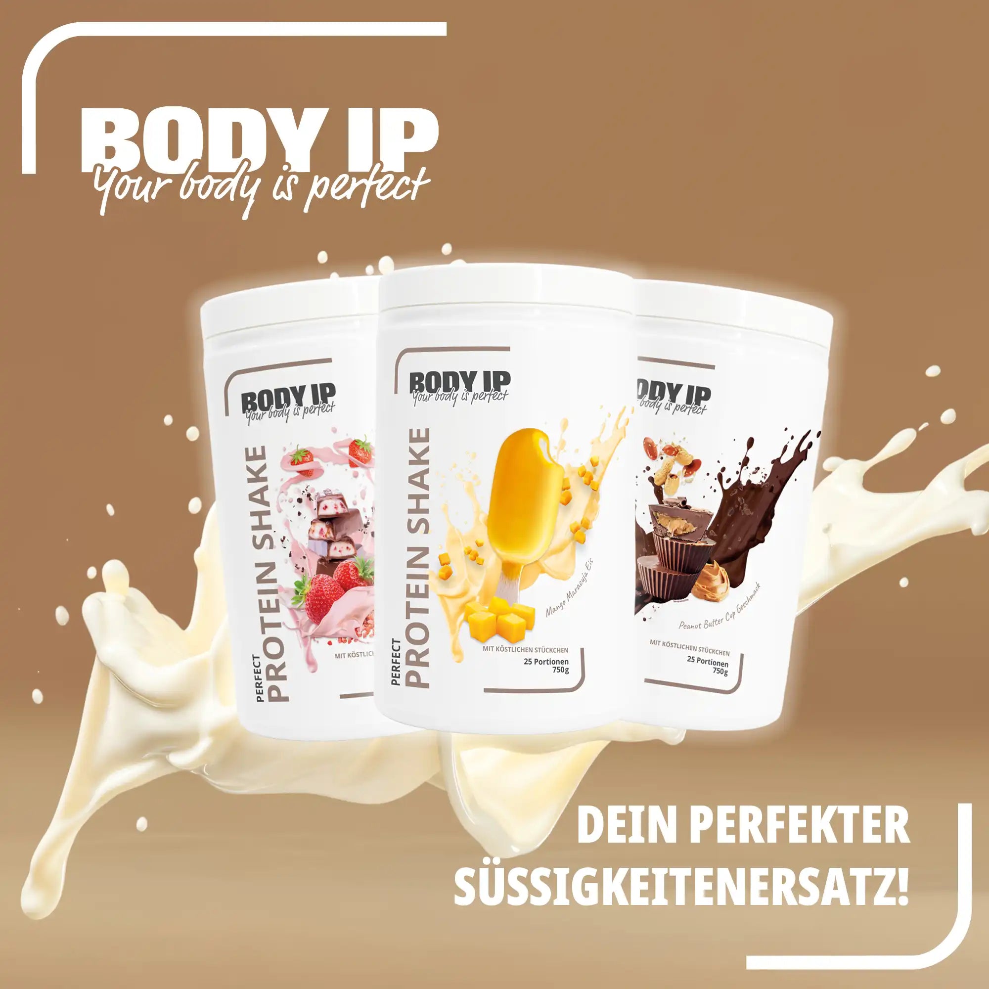 Perfect Protein BODY IP Geschmäcker