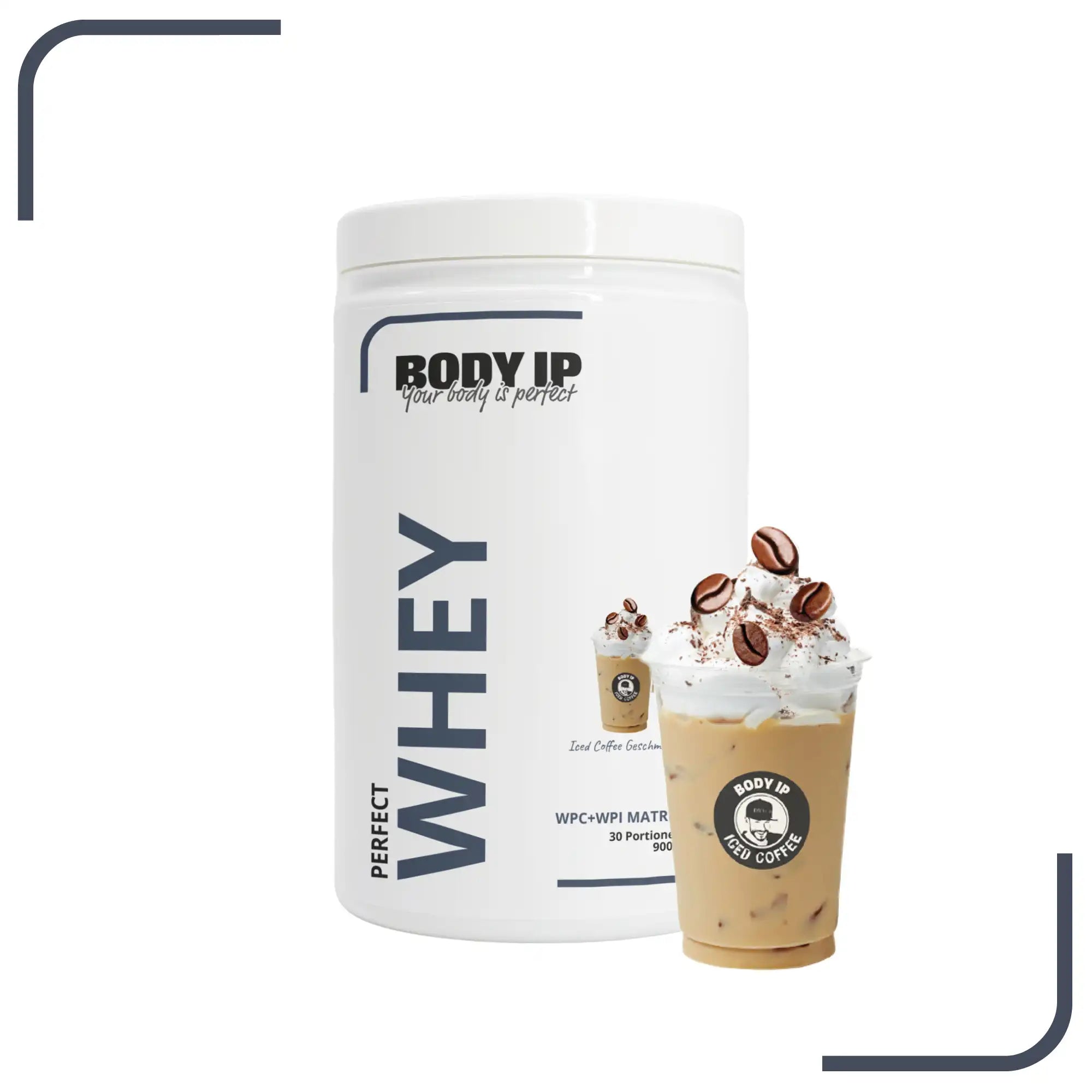 Whey Protein Iced Coffee BODY IP #geschmack_Iced Coffee